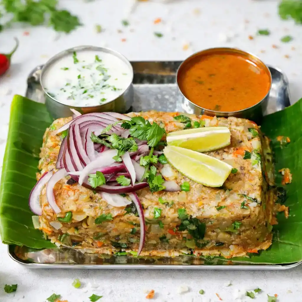 Veg Kothu Parotta at Naga's South Indian Cuisine 